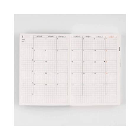 Hobonichi Techo Planner Book [English/A6/January 2023 .